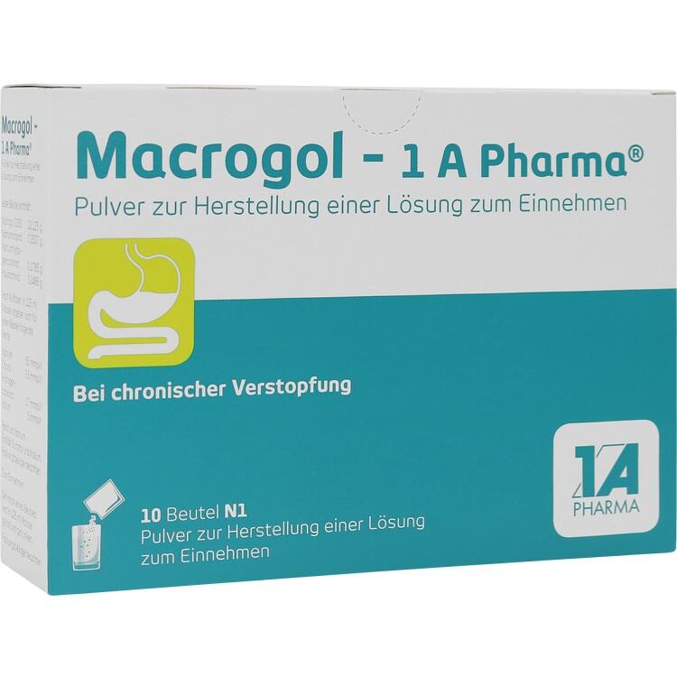 MACROGOL-1A Pharma Plv.z.Her.e.Lsg.z.Einnehmen 10 St