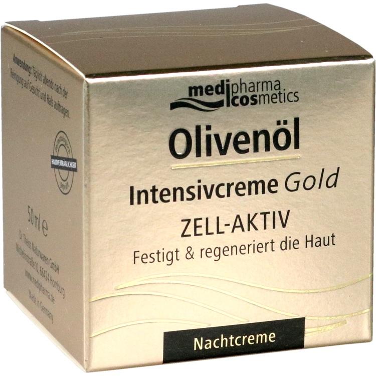 OLIVENÖL INTENSIVCREME Gold ZELL-AKTIV Nachtcreme 50 ml