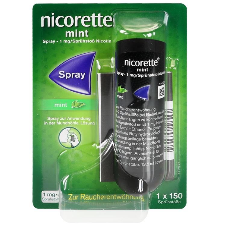 NICORETTE Mint Spray 1 mg/Sprühstoß 150 Sp