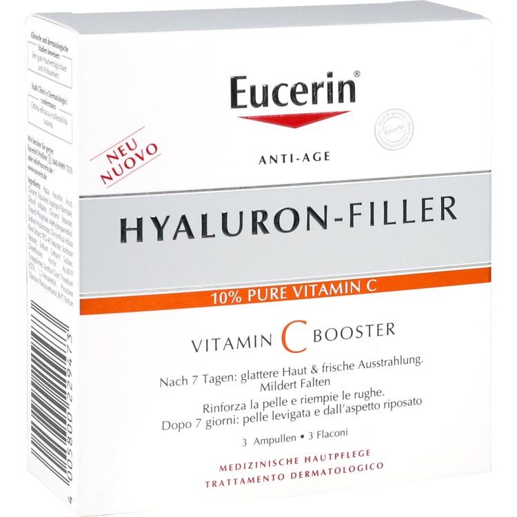 EUCERIN Anti-Age Hyaluron-Filler Vitamin C Booster 3X8 ml