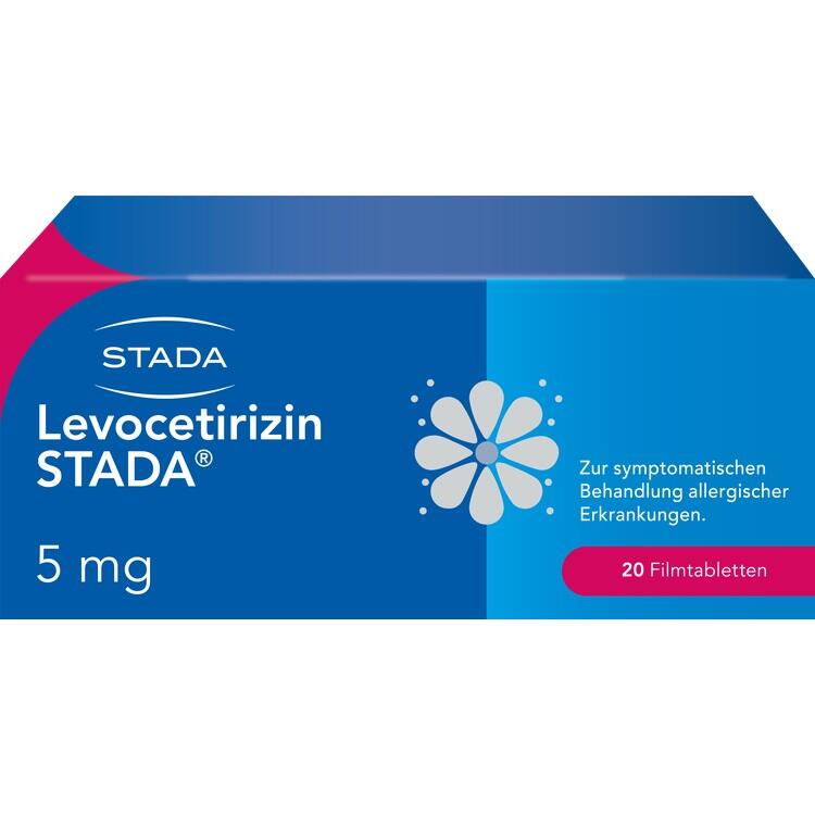 LEVOCETIRIZIN STADA 5 mg Filmtabletten 20 St