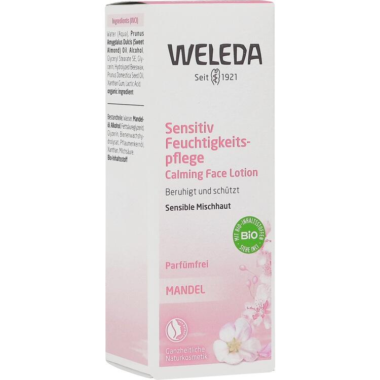 WELEDA Mandel Sensitiv Feuchtigkeitspflege Lotion 30 ml