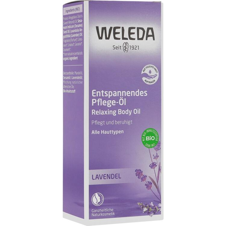 WELEDA Lavendel entspannendes Pflege-Öl 100 ml