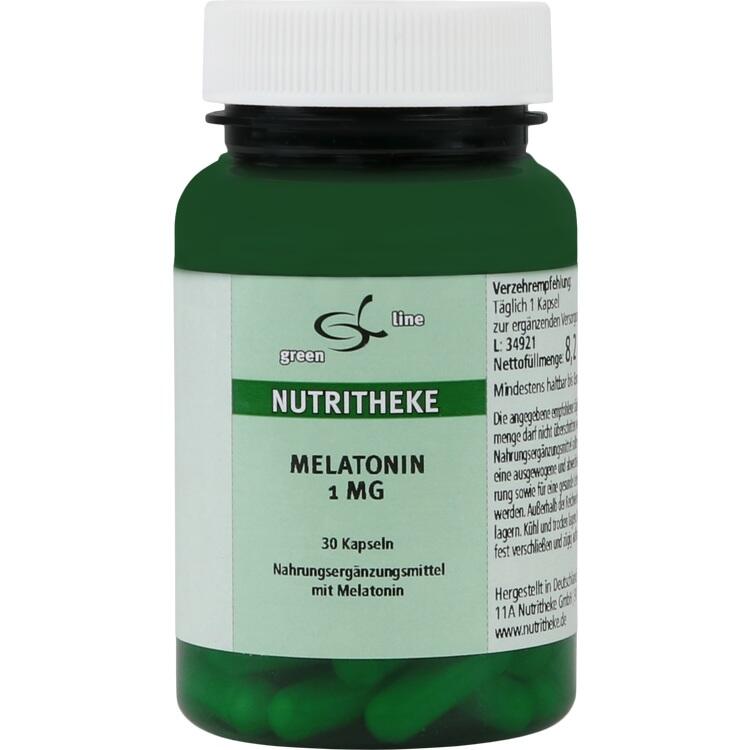 MELATONIN 1 mg Kapseln 30 St