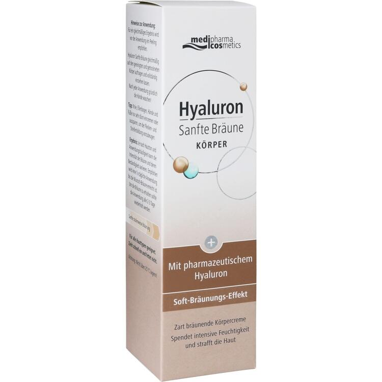 HYALURON SANFTE Bräune Körperpflege Creme 200 ml