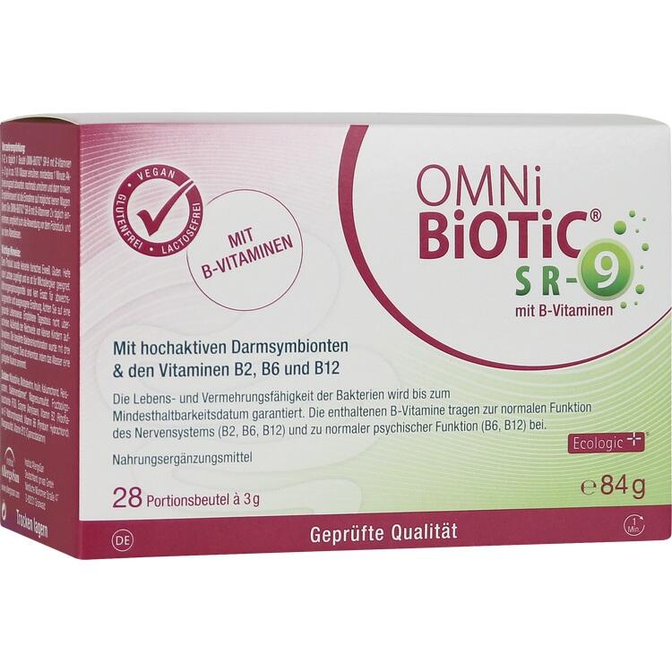 OMNI BiOTiC SR-9 mit B-Vitaminen Beutel a 3g 28X3 g