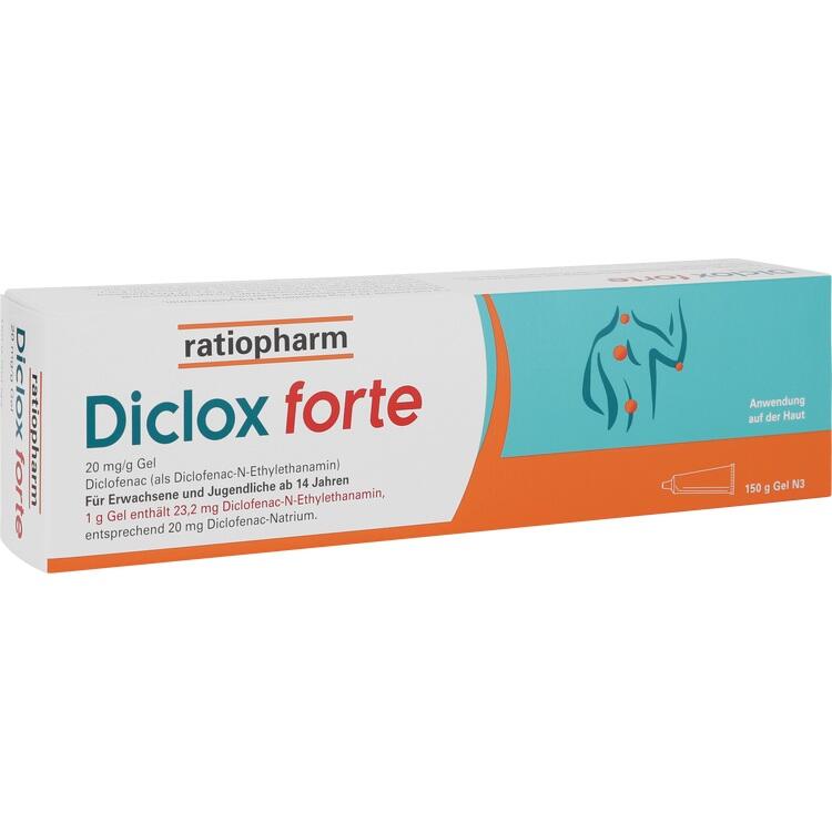 DICLOX forte 20 mg/g Gel 150 g
